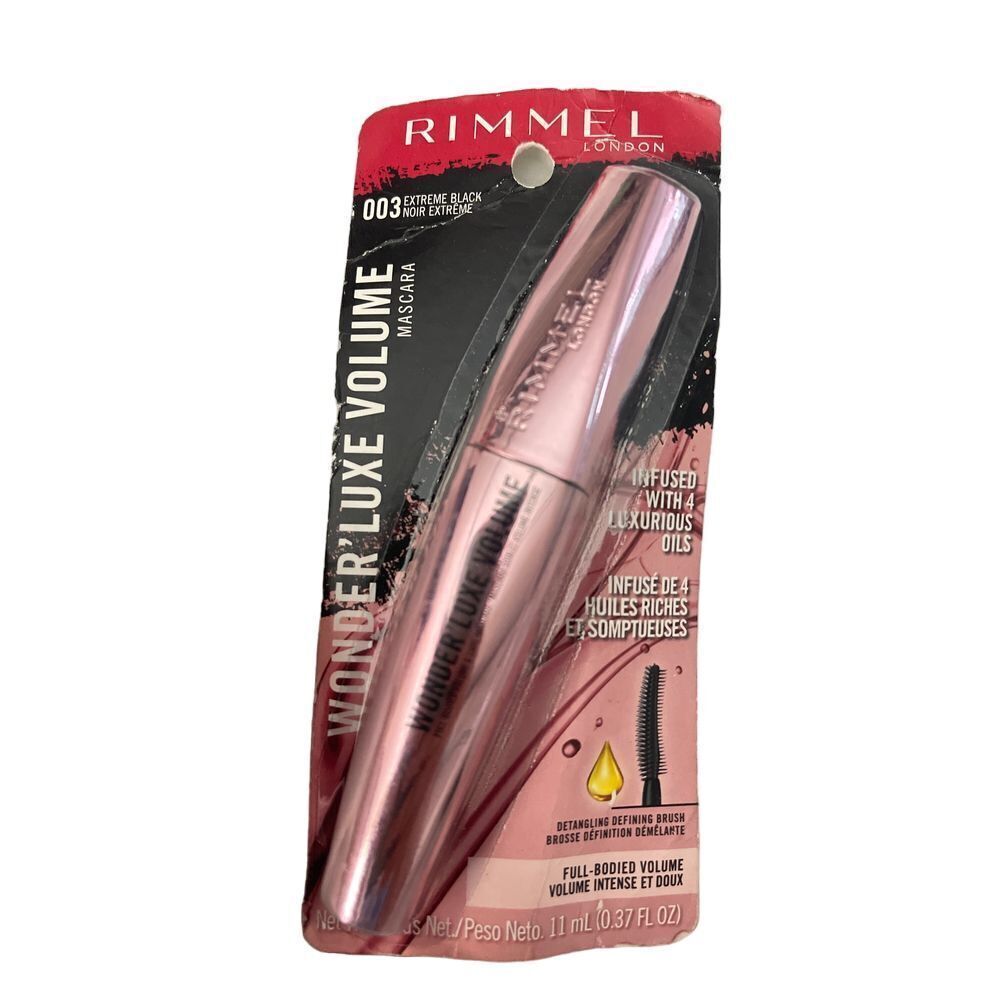 Rimmel Wonder'Luxe‎ Volume Mascara Extreme Black 003 Lash Enhancing FormulaO-3